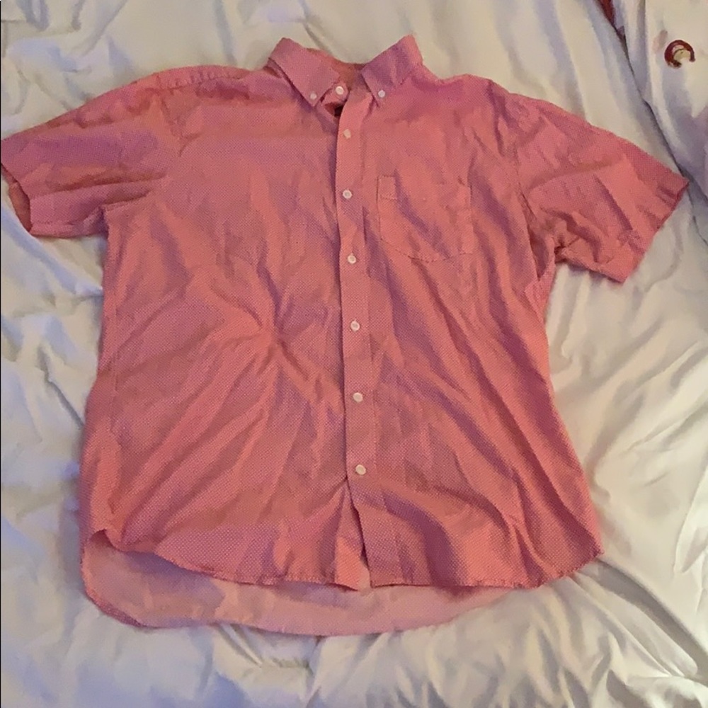 Short sleeve button down.